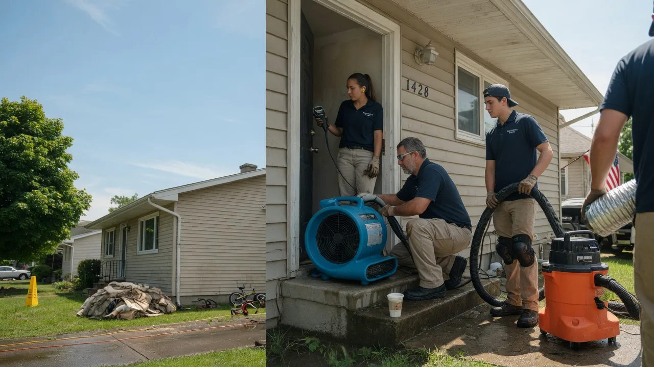 Water Damage Restoration in Jacksonville, IL near me